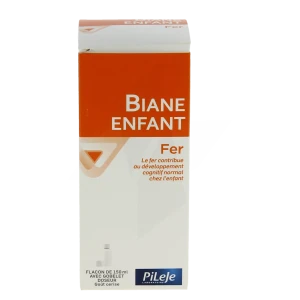 Pileje Biane Enfant Fer Solution Buvable Flacon De 150ml