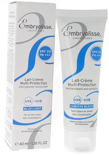 Embryolisse Lait-crème Multi-protection Spf20 Pa+++ 40 Ml