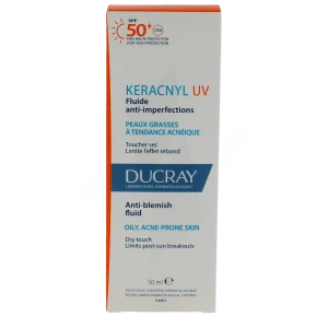 Keracnyl Uv 50 + Fluide Anti-imperfections T/50ml