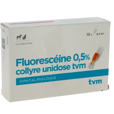 Fluoresceine Collyre En Solution Pour Chiens Et Chats, Collyre En Solution à MARSEILLE