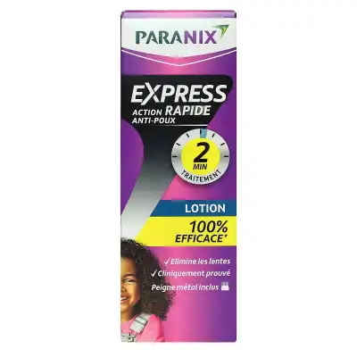 Paranix Express 2 Min Lot Antipoux Fl/100ml+peigne à Sartrouville