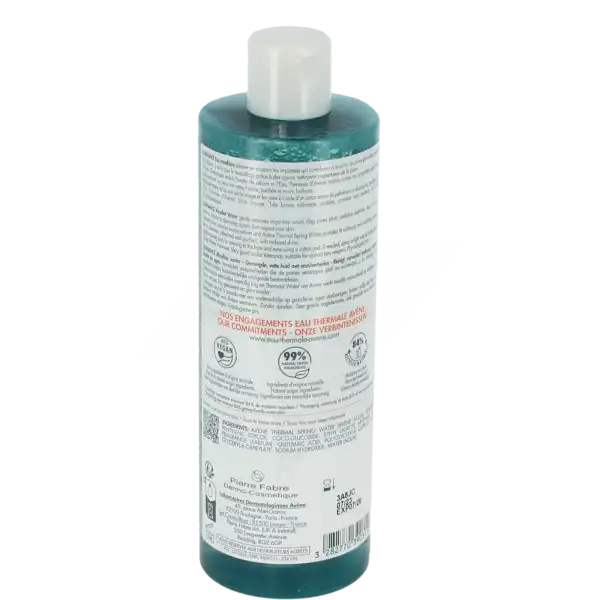 Avène Eau Thermale Cleanance Eau Micellaire Yeux Et Visage Fl/400ml