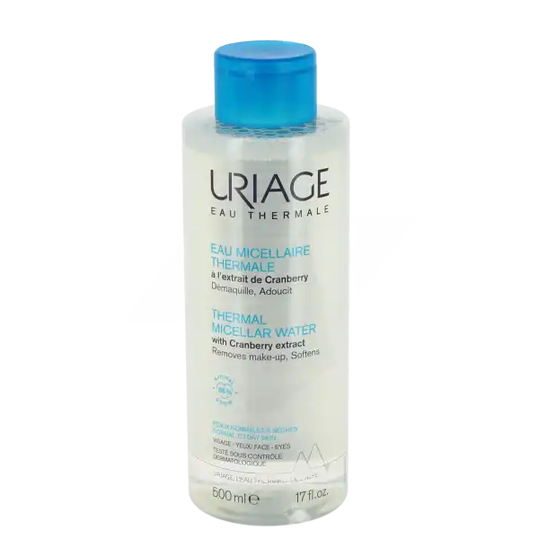 Uriage Eau Micellaire Thermale Peau Normale à Sèche Fl/500ml