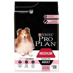 Pro Plan - Croquettes Optiderma Medium Sensitive Skin Saumon Pour Chien - 3kg