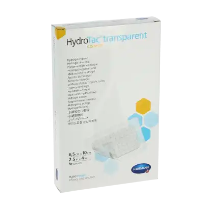Hydrotac Transparent Comfort Pans Gel Adhésif 6,5x10cm B/ 10 à Pau
