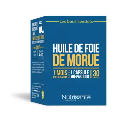 Nutrisanté Nutrisentiels Huile De Foie De Morue Caps B/60 à Bourges