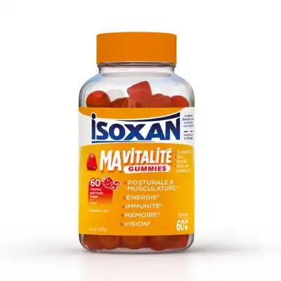 Isoxan Ma Vitalite 60+ Gummies Gomme Boîte De 60 à Mulhouse
