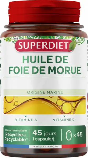 Superdiet Huile De Foie De Morue Caps B/45