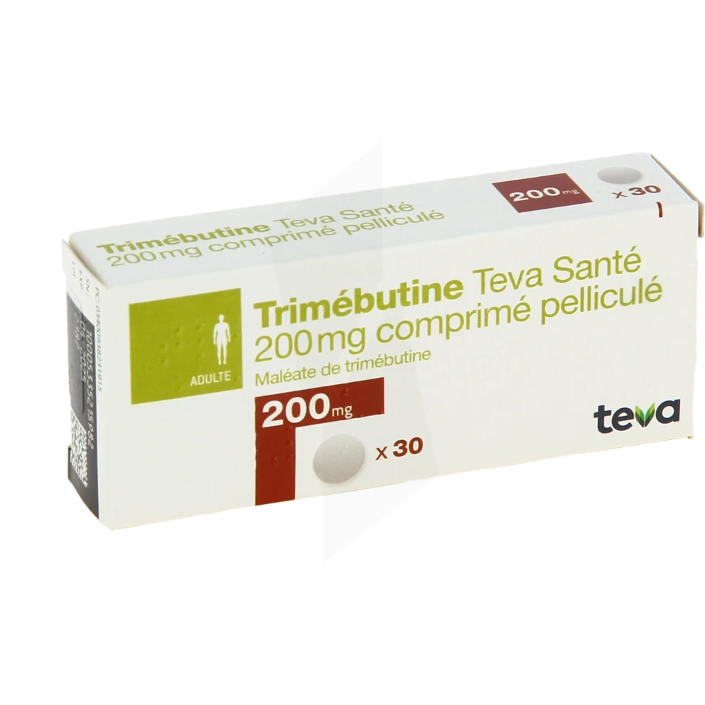 Trimebutine Teva Sante 200 Mg, Comprimé Pelliculé