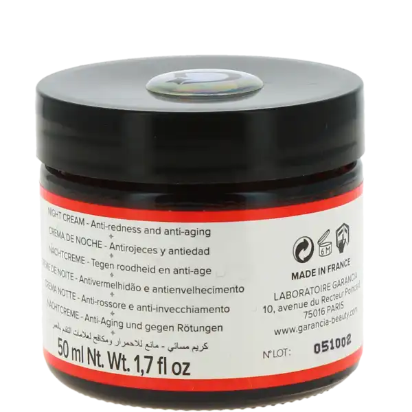 Garancia Que Mes Rougeurs Disparaissent ! Nuit 50 Ml
