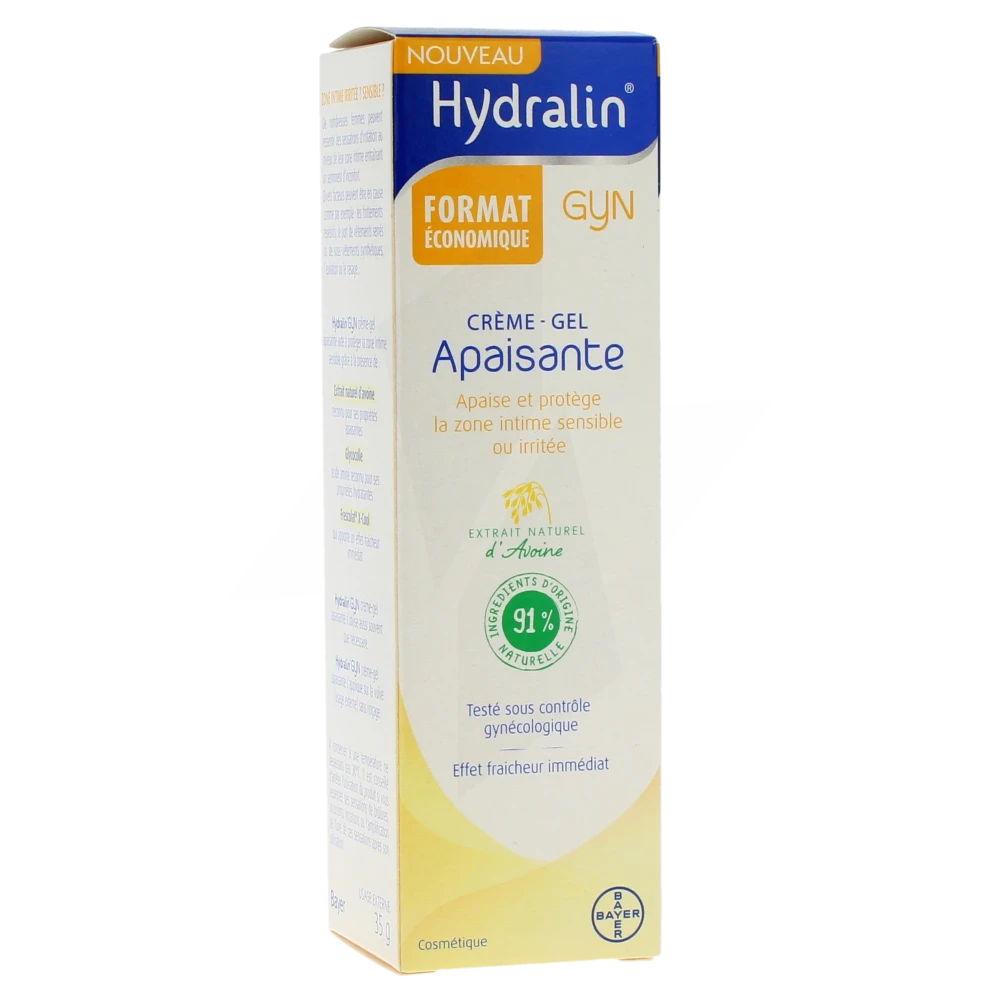 Hydralin Gyn Crème Gel Apaisante Tube De 35 G
