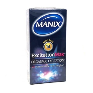 Manix Excitation Max PrÉservatif LubrifiÉs B/14