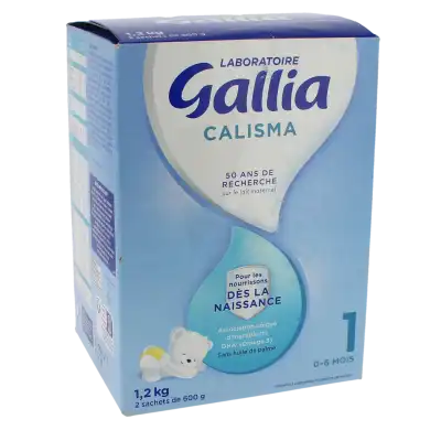 Gallia Calisma 1 Lait En Poudre 2 Sachets/600g à MULHOUSE