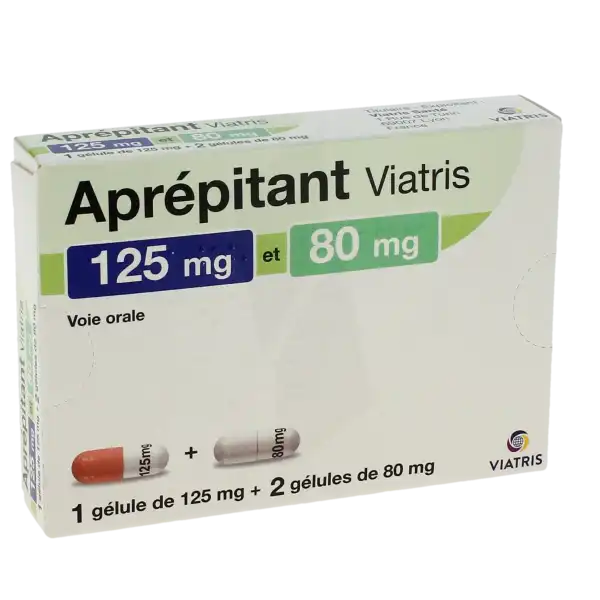 Aprepitant Viatris 125 Mg, Gélule Et Aprepitant Viatris 80 Mg, Gélule