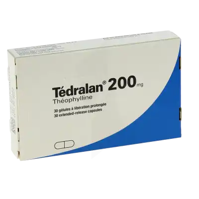 TEDRALAN 200 mg, gélule à libération prolongée