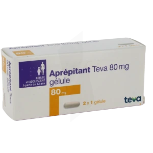 Aprepitant Teva 80 Mg, Gélule