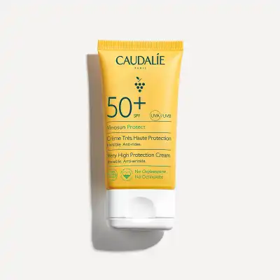 Caudalie Vinosun Protect Crème Haute Protection Spf50 50ml à Nice