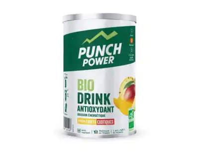 Punch Power Biodrink Antioxydant Poudre Pour Boissson Fruits Exotiques Pot/500g à MANCIET