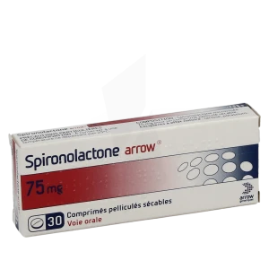 Spironolactone Viatris 75 Mg, Comprimé Pelliculé