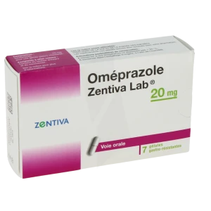 Omeprazole Zentiva Lab 20 Mg, Gélule Gastro-résistante