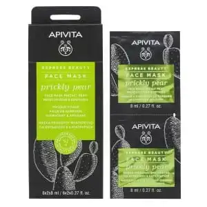 Apivita - Express Beauty Masque Visage Hydratant & Apaisant - Figue De Barbarie  2x8ml à JOINVILLE-LE-PONT