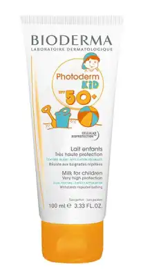 Photoderm Kid Spf50+ Lait Coloré Sans Octocrylène T/100ml à PARON