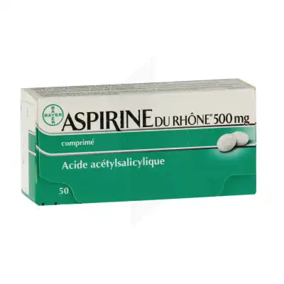 Aspirine Du RhÔne 500 Mg, Comprimé à ESSEY LES NANCY
