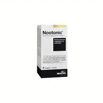 Nhco Nutrition Aminoscience Nootonic Performance Mentale Premium Gélules B/50 à Saint-Maximin