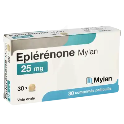 Eplerenone Viatris 25 Mg, Comprimé Pelliculé à SAINT-SAENS
