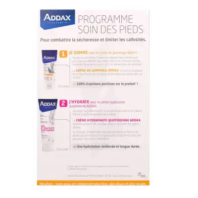 Addax Kit Gommage Pieds à Paris