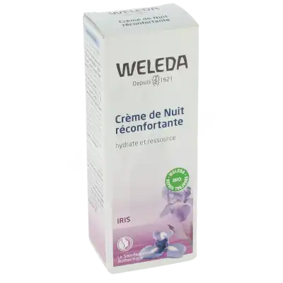 Weleda Soins Visage Iris Cr De Nuit Hydratante RÉconfortante T/30ml à Ferney-Voltaire