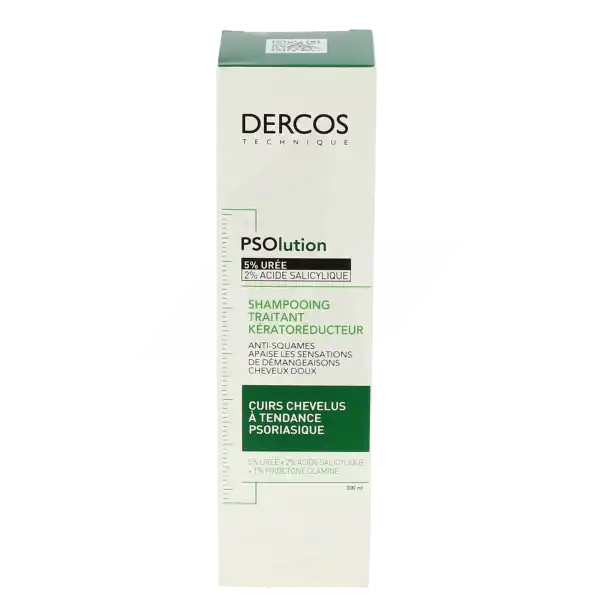 Vichy Dercos Psolution Shampooing Traitant Kératoréducteur Flacon/200ml