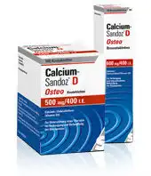 Calcium Vitamine D3 Sandoz 500 Mg/400 Ui, Comprimé à Sucer Ou à Croquer à Lyon
