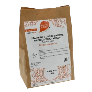 Iphym Santé Courge Plantes En Vrac Entières Et Coupées 250g