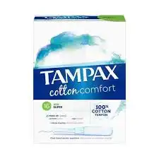 Tampax Pearl Cotton - Confort Super à Venerque