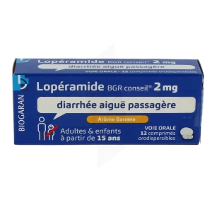 Loperamide Bgr Conseil 2 Mg, Comprimé Orodispersible