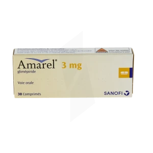 Amarel 3 Mg, Comprimé