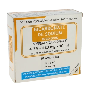 Bicarbonate De Sodium 4,2 % Renaudin, Solution Injectable