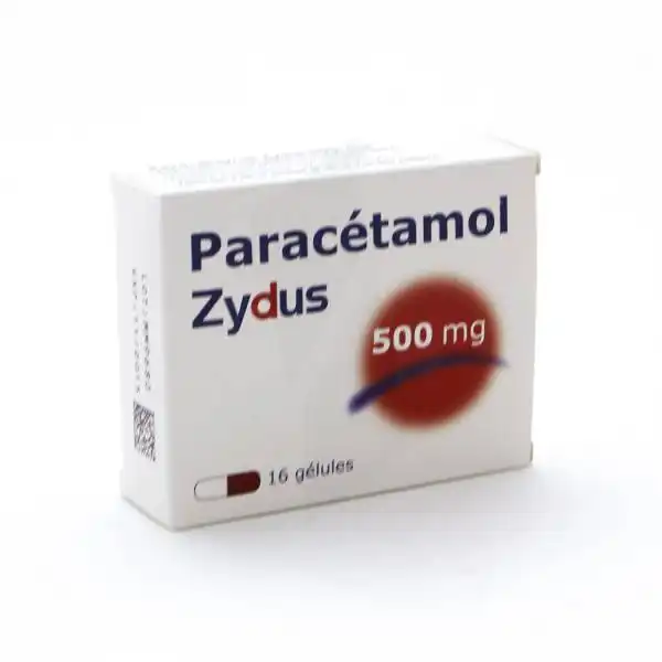 Paracetamol Zentiva 500 Mg, Gélule