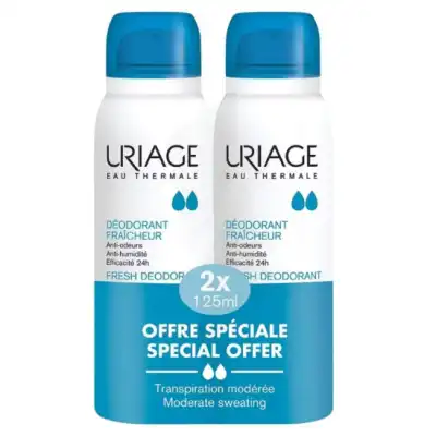 Uriage Déodorant Fraîcheur 2aéros/125ml à Beauvais