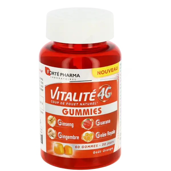 Forte Pharma Vitalité 4g Gummies Pot/60