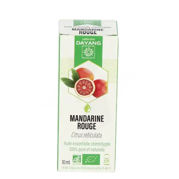 Dayang Huile Essentielle Mandarine Rouge Bio 10ml