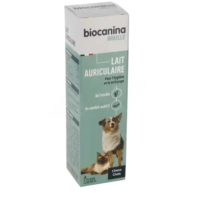 Biocanina Lait Auriculaire Fl/90ml à Crocq