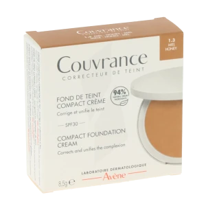 Avene Couvrance Fond De Teint Crème Miel 1.3 Boîtier/8,5g