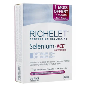 Richelet Selenium Ace Optimum 50+ Comprimés B/90+30