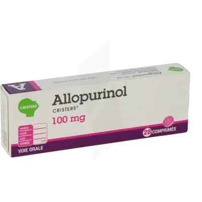 Allopurinol Cristers 100 Mg, Comprimé à Bergerac