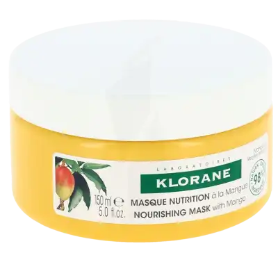 Klorane Mangue Masque Nutrition Cheveux Secs 150ml à Saint-Gervais-la-Forêt