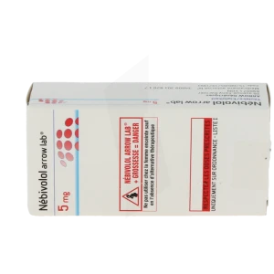 Nebivolol Arrow Lab 5 Mg Cpr Quadriséc Plq/30