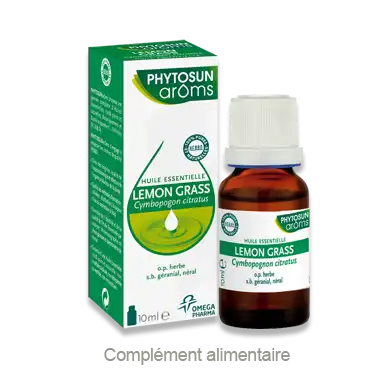 Phytosun Arôms Huiles Essentielles Lemon Grass 10 Ml