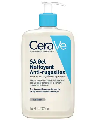 Cerave Sa Gel Nettoyant Anti-rugosités Fl Pompe/473ml à Angers